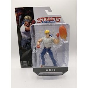 Streets Of Rage Axel 4.5" Action Figure Sega Genesis Jakks Pacific 2023 New S4